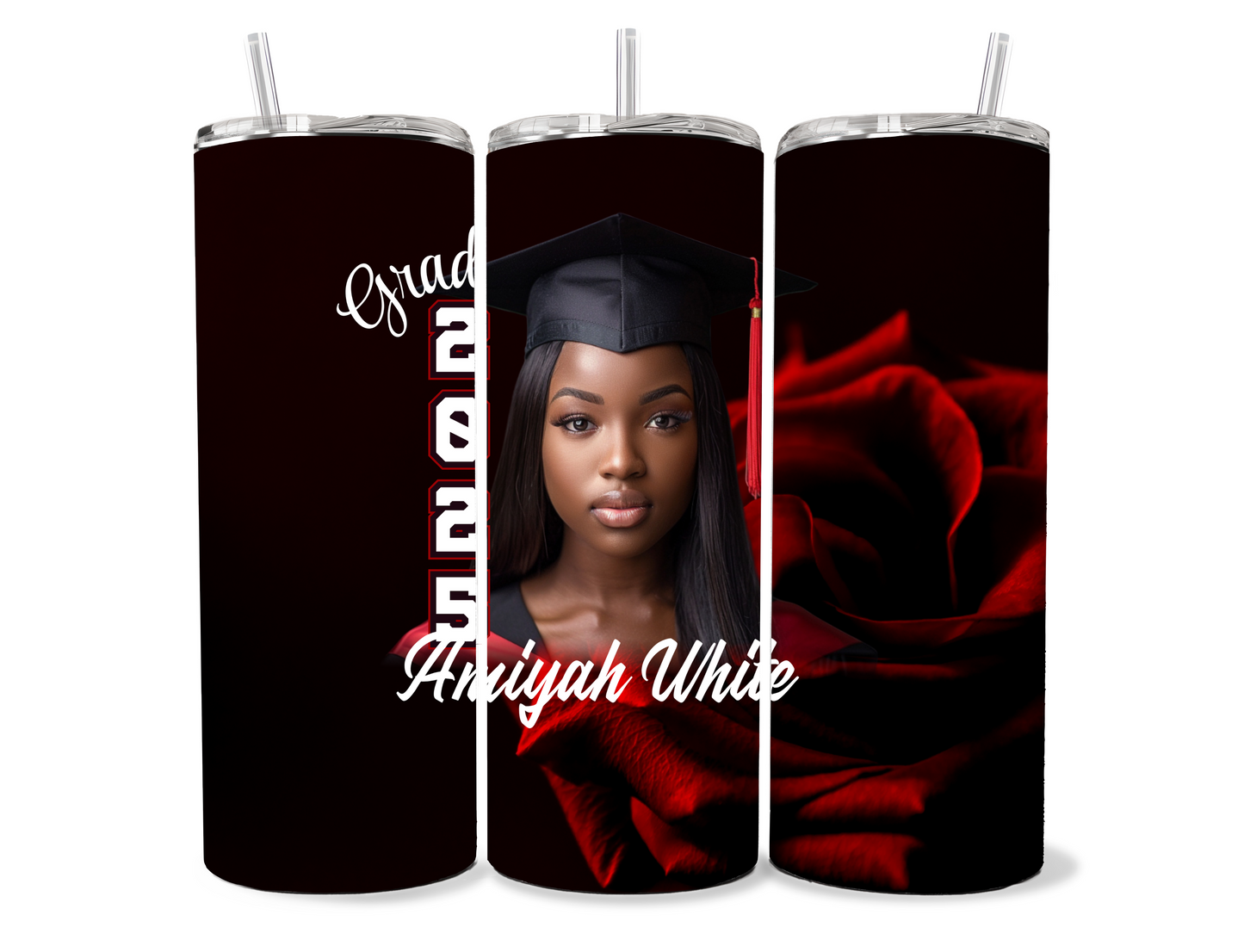 Rose Grad Tumbler