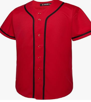 Custom Baseball Jersey – Personalized Name & Number