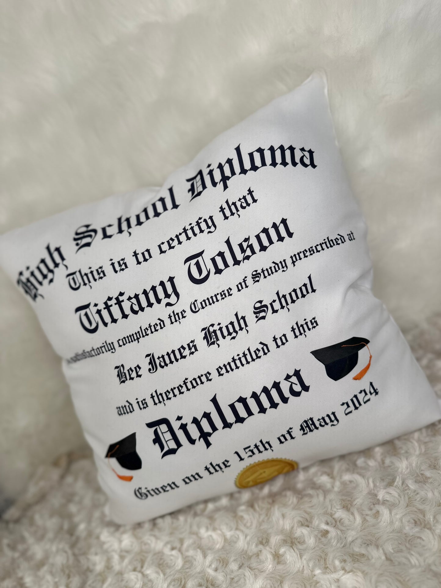 Custom Throw Pillow