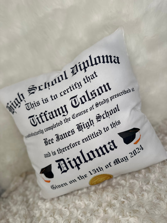 Custom Throw Pillow