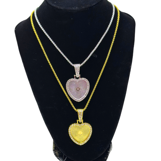 Heart Photo Pendant