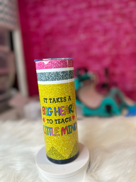 Color Pencil Teacher Appreciation Crayon Tumbler
