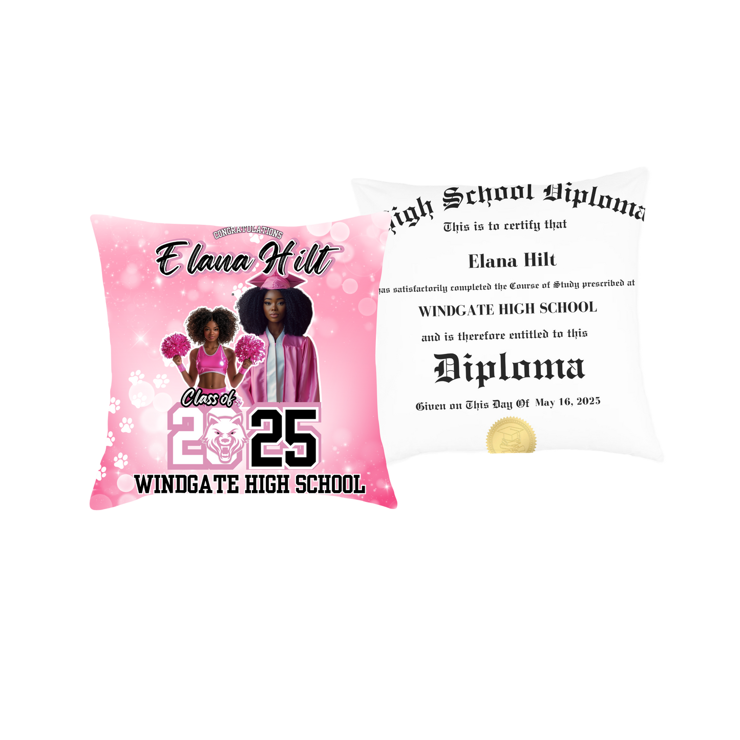 Custom Throw Pillow