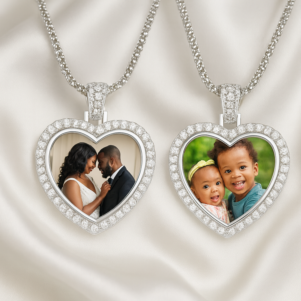 Heart Felt Double Sided Memories Pendant