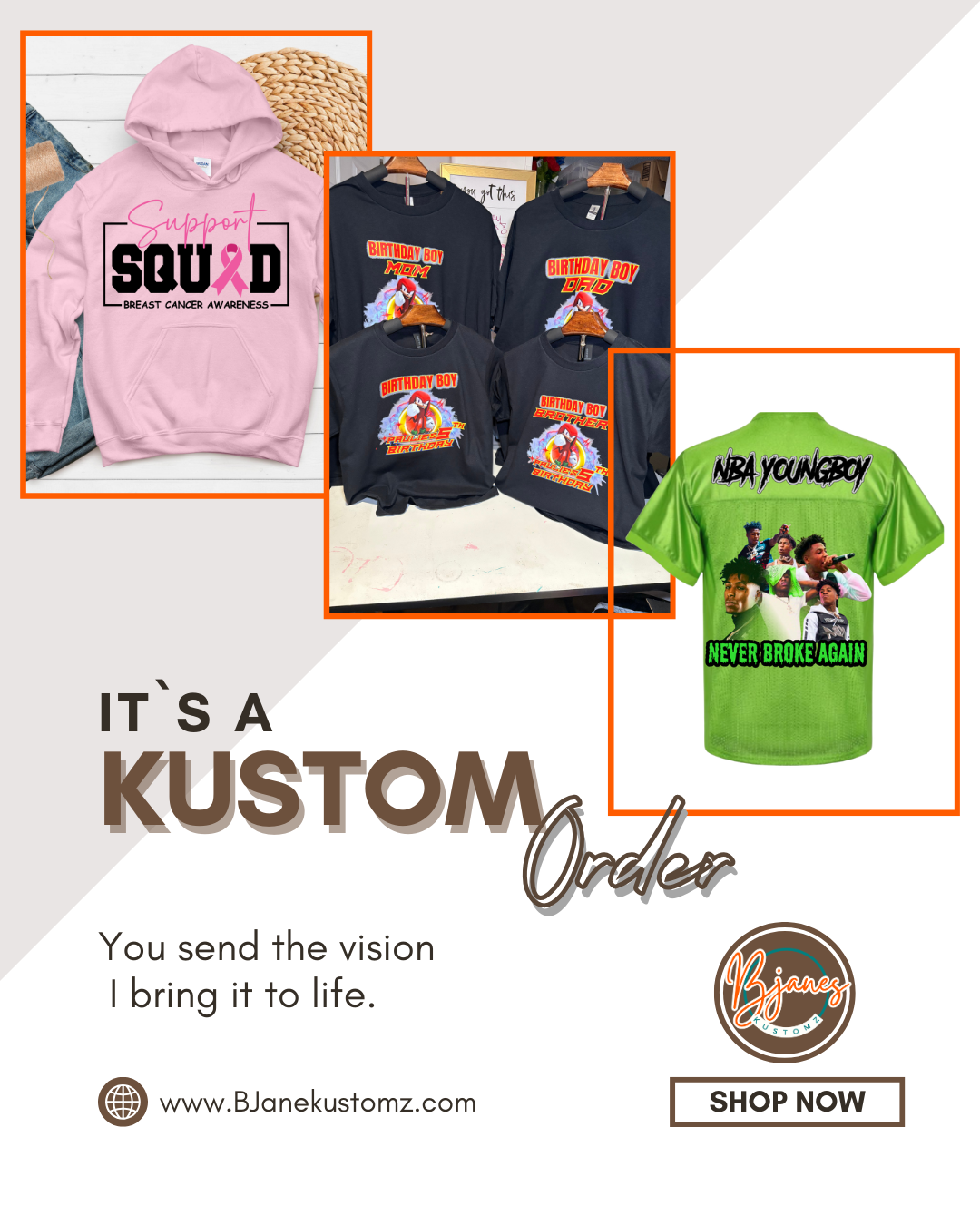 Custom Shirt — Designed Just for You